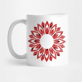 Spider Web Flower Mug